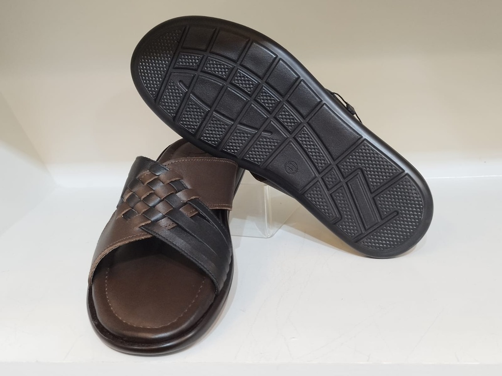 Pure Leather Flat Sandal sanssb3