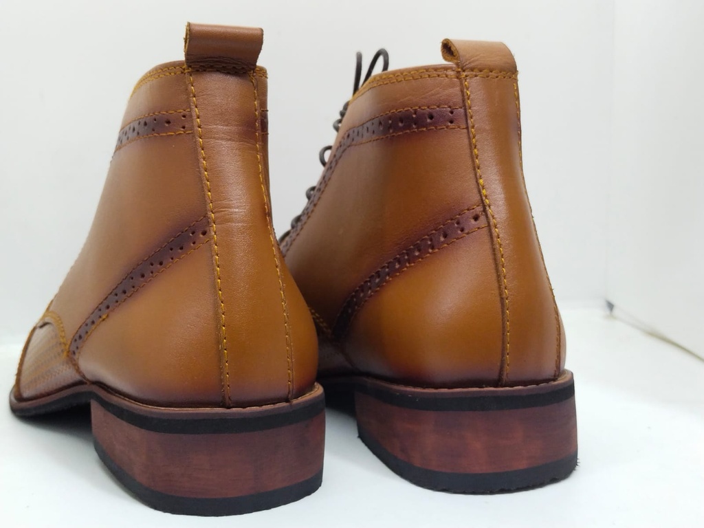 HAND MADE EXCLUSIVE LEATHER DRESS BOOTS