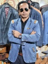 DENIM BLAZER FOR MEN