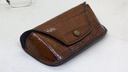 Handmade Cow Leather Crocodile Glasses Case