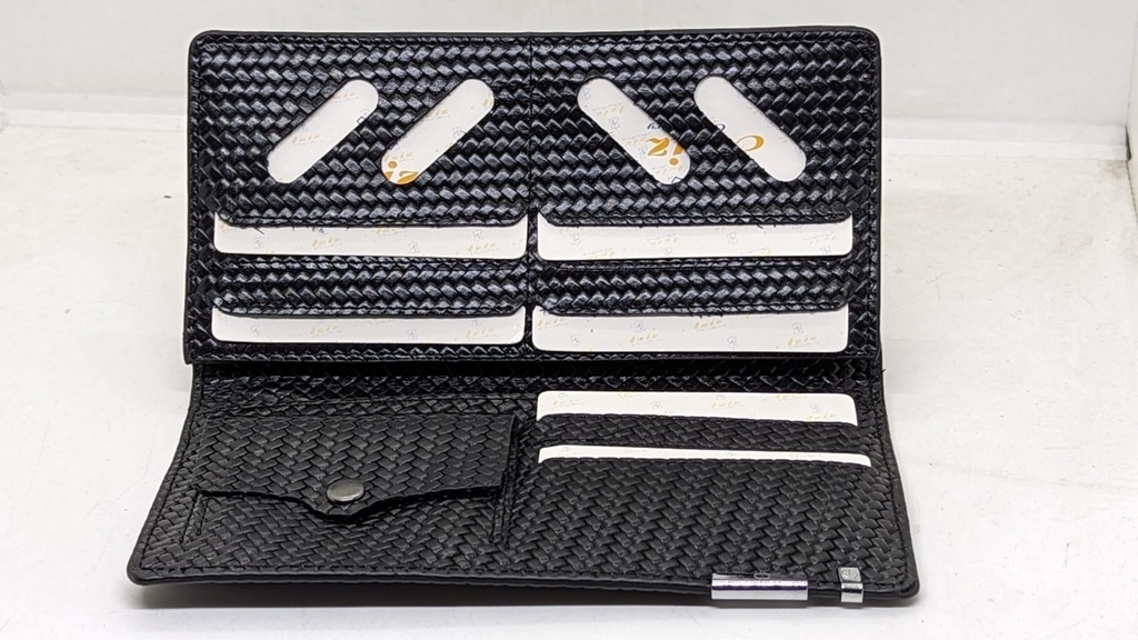 Long Wallet Black For Men's