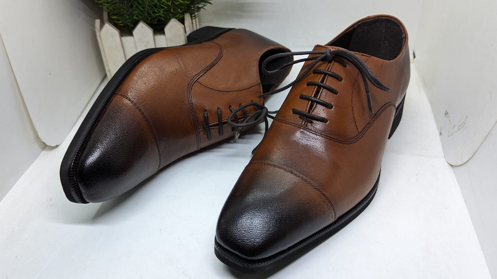 Men's Premium Cow leather Formal Shoe-BRW