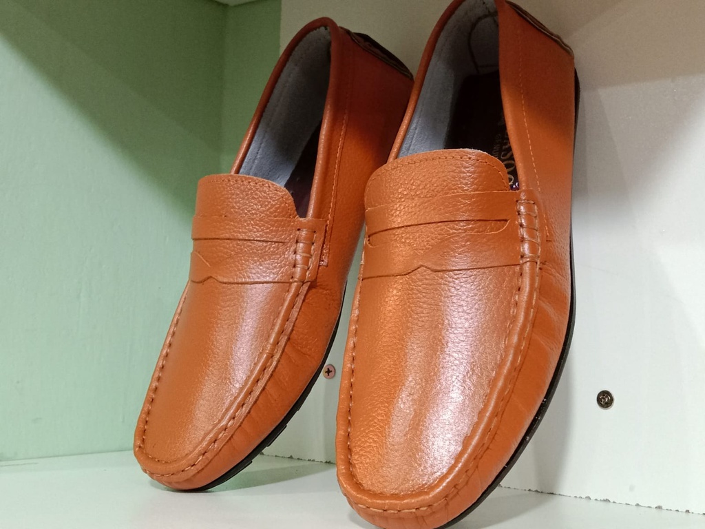 Pure Leather Loafer Shoes For men