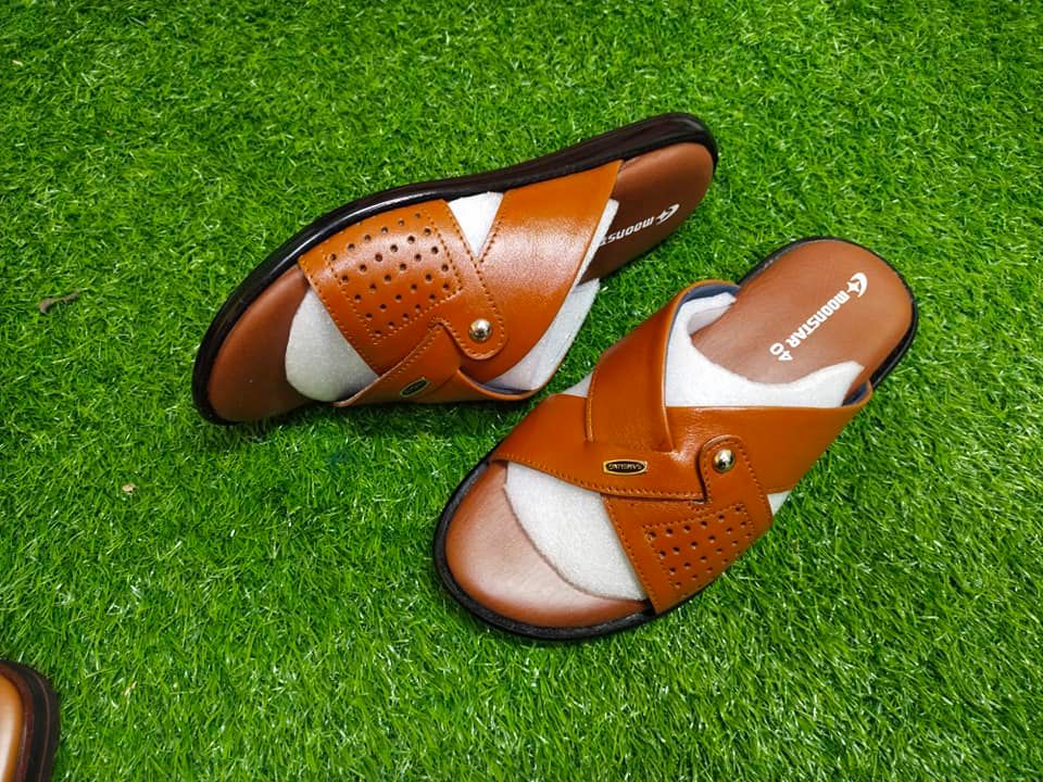 Pure leather Original 100% export sandal shoes for men