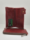 Pure Leather Brand Long Wallet