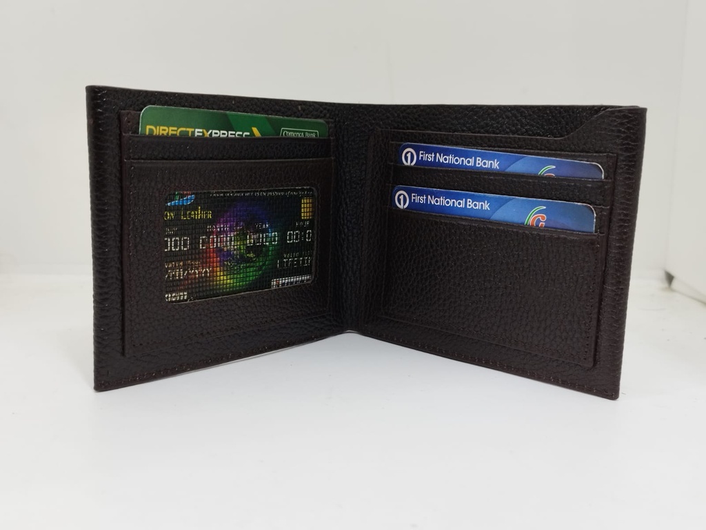Pure Leather Simple Wallet