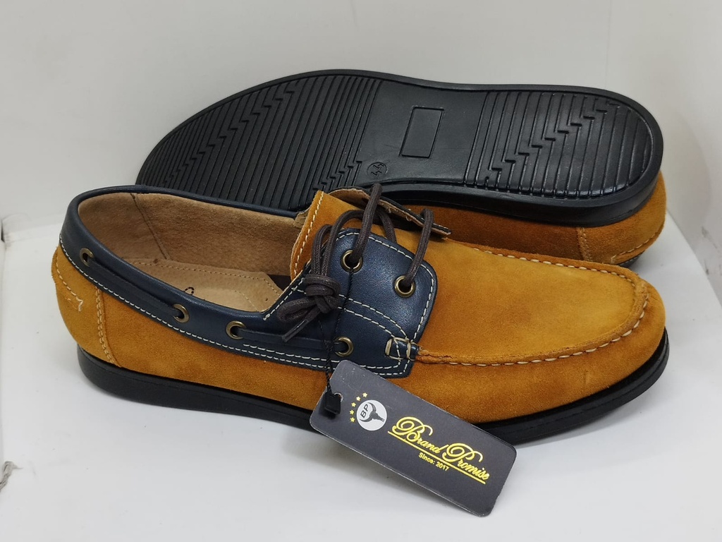 Pure Leather Deck Shoes