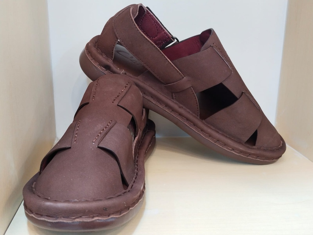 Pure Leather Casual Sandal For Men