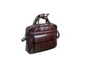 Handmade Cow  Leather Office Bag For Men's-Chocolate
