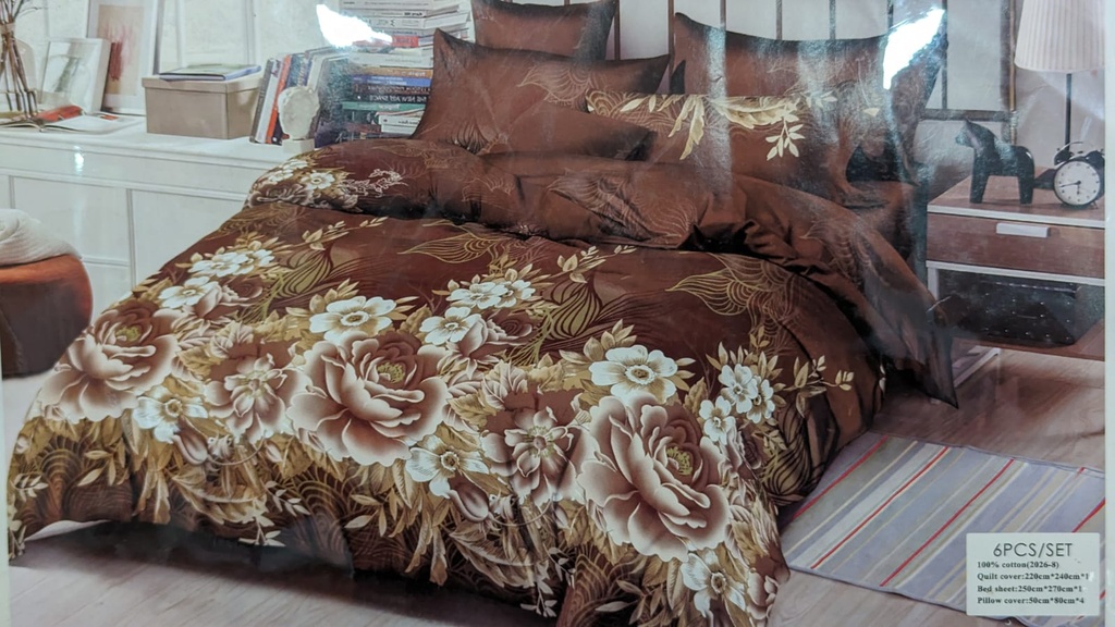 DUBAI BRAND SUPER PREMIUM BEDSHEETS-(2026-9)