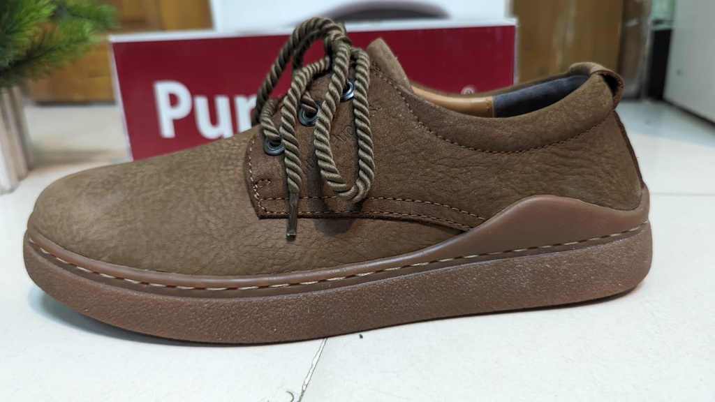 Pure Leather Casual Shoe For Men's