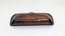 Cow Leather Glasses Case-Brown